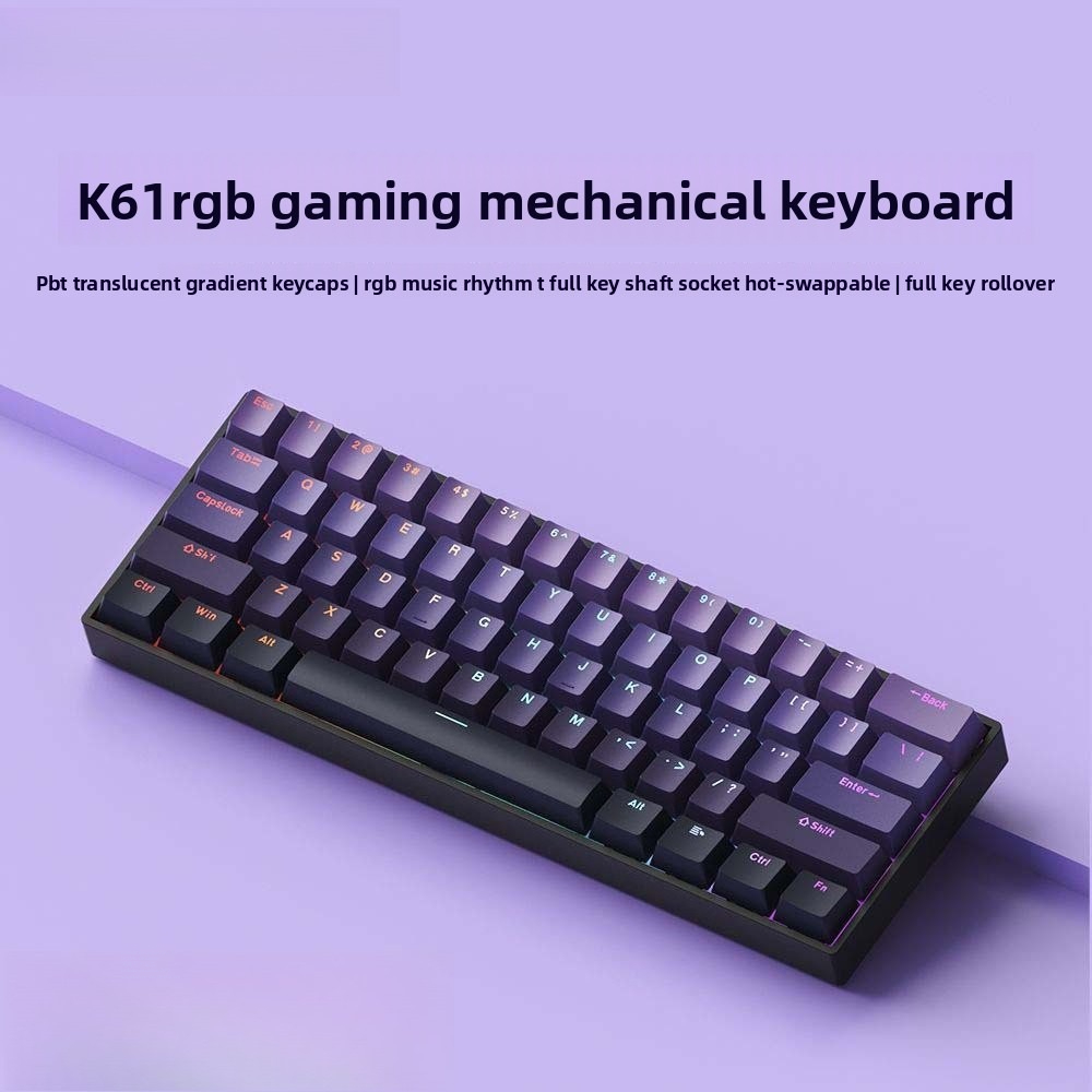 Gaming Keyboard Mobile - Clavier mécanique sans fil Bluetooth 2.4G