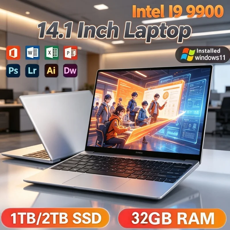 Intel Cpu Core I9 - Ordinateur portable Intel Core i9‑9900, 14,1