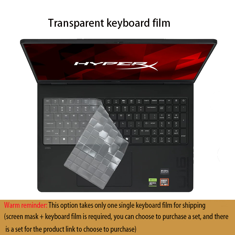 Gaming Keyboard Hyperx - Protection d'écran pour ordinateur portable de