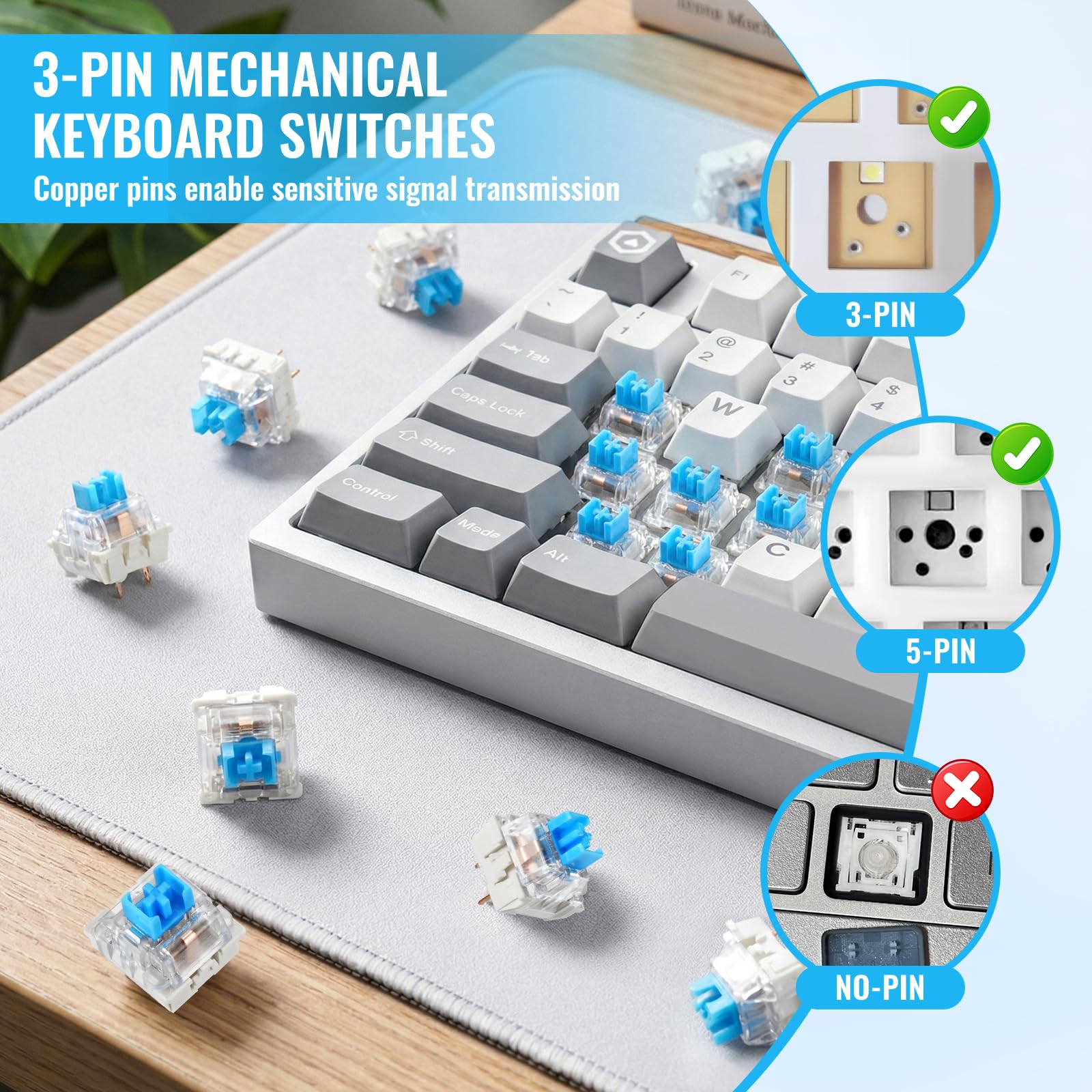 Interrupteurs de clavier tacti - Switch Opener Tool avis et prix