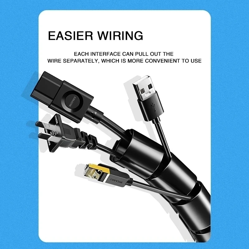 Organisateur de câbles en spir - Coiled Usb Cable avis et prix