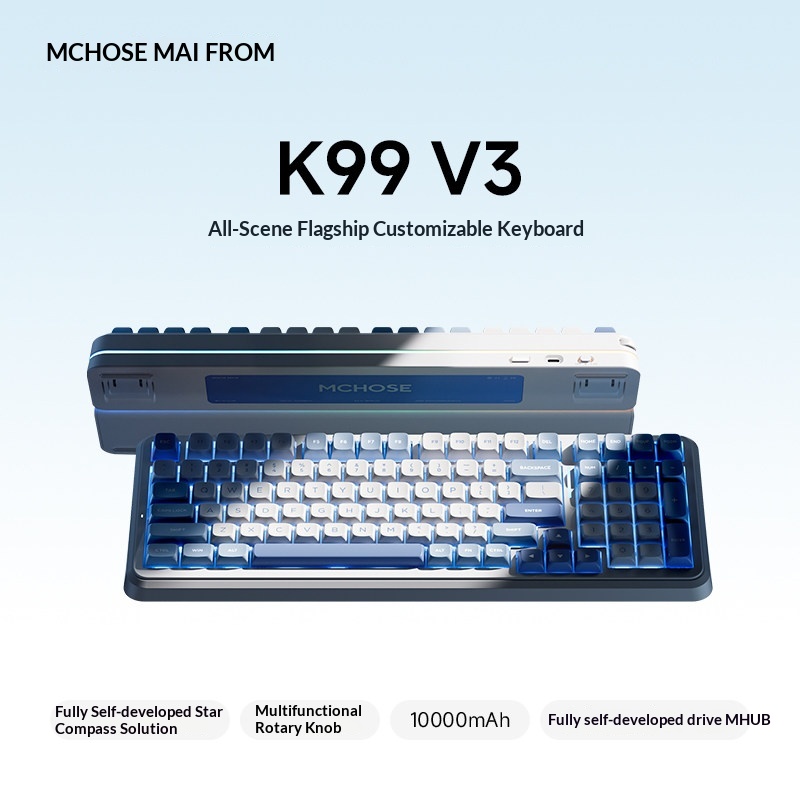 Clavier mécanique personnalisa - Gaming Keyboard Wireless avis et prix