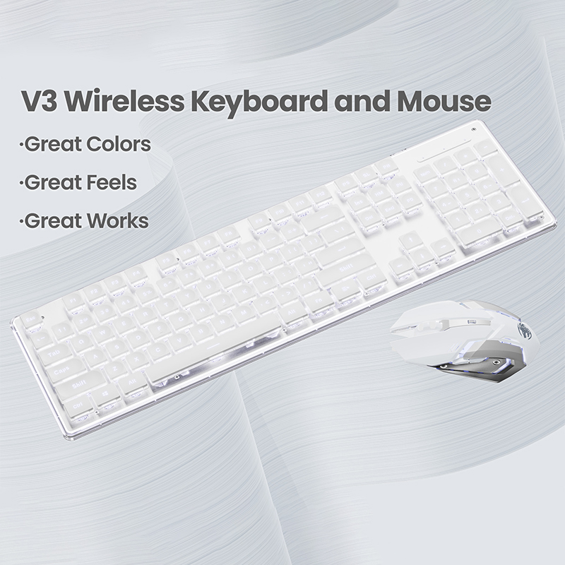 EWEADN V3 ensemble clavier et  - Gaming Keyboard And Mouse Wireless avis et prix