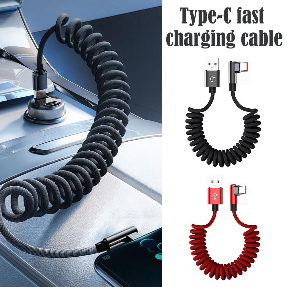Câble USB C spiralé à charge r - Coiled Usb Cable avis et prix