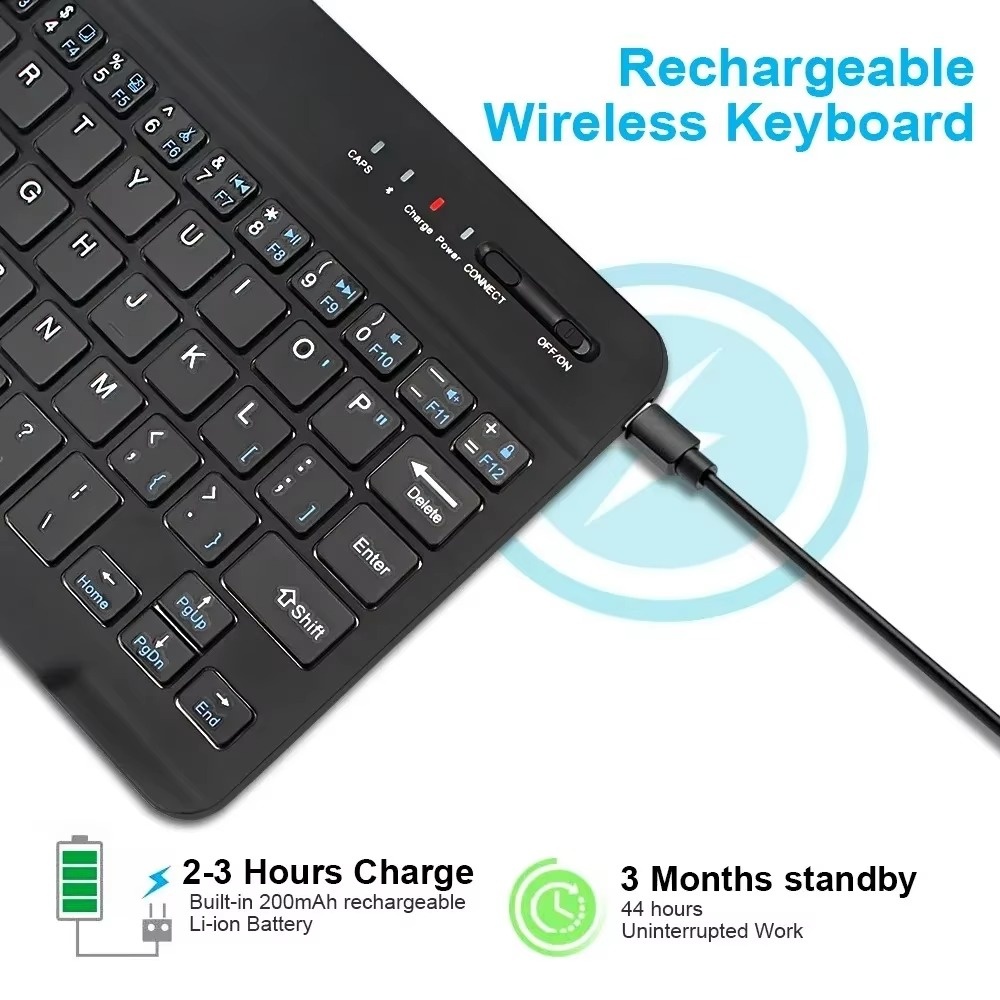 Clavier sans fil Bluetooth 5.0 - Gaming Keyboard Wireless avis et prix