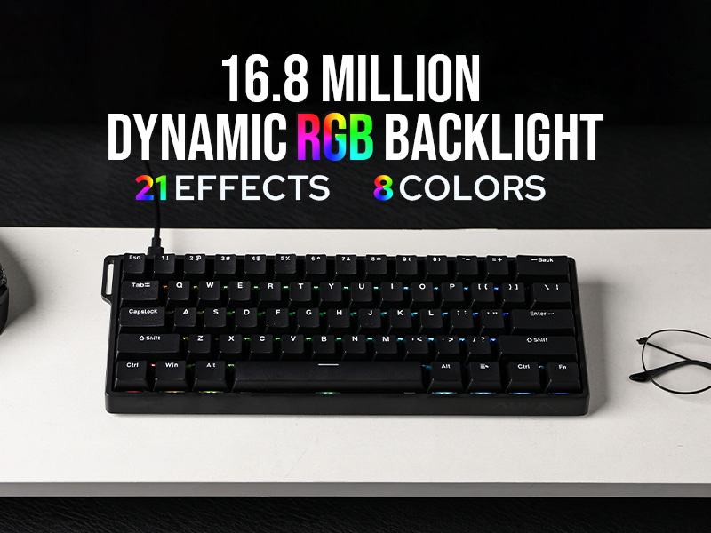 Clavier mécanique personnalisé - Gaming Keyboard Hall Effect Switches avis et prix