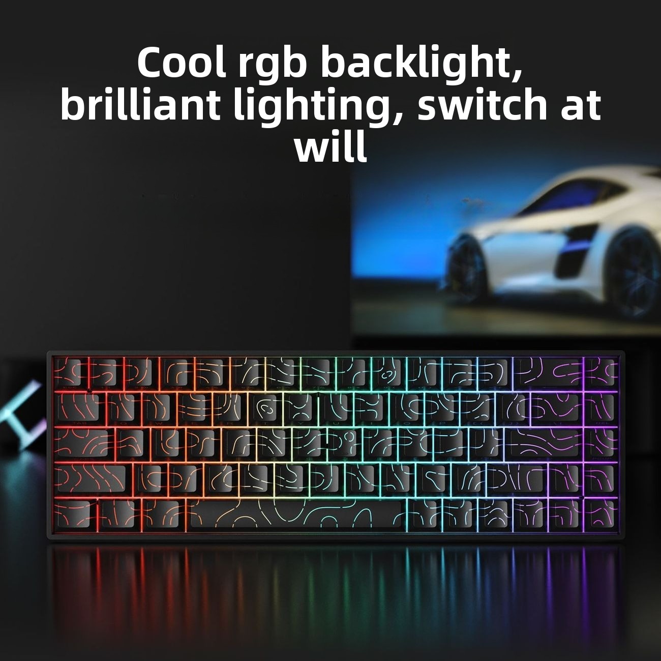 Clavier mécanique sans fil Blu - Gaming Keyboard Mobile avis et prix