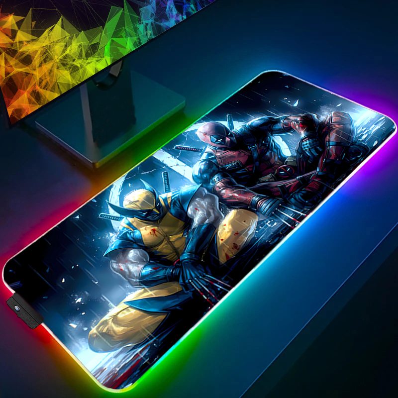LED tapis de souris jeu rétro- - Gaming Keyboard Backlit avis et prix