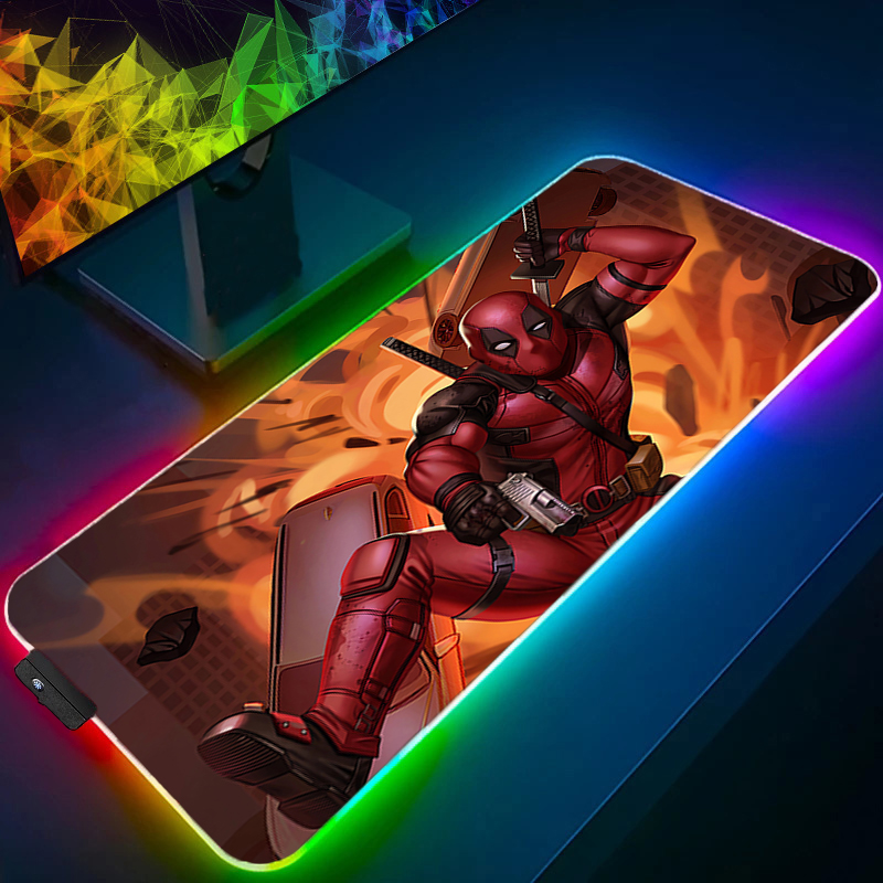 LED tapis de souris jeu rétro- - Gaming Keyboard Backlit avis et prix
