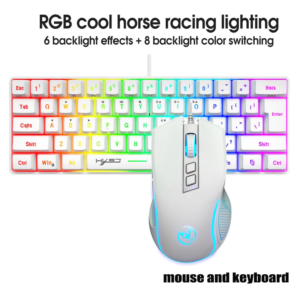 Kit Clavier et Souris Gamer 60 - Gaming Keyboard Affordable avis et prix