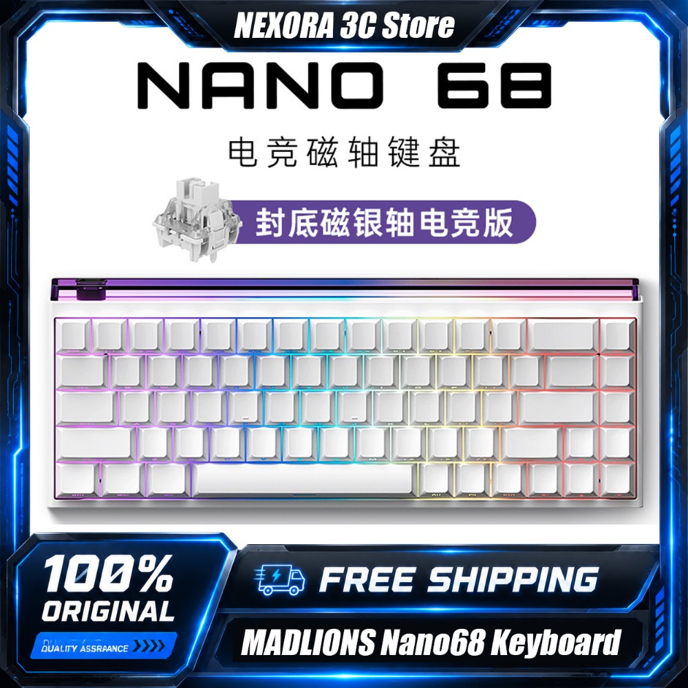 Clavier mécanique de jeu MADLI - Gaming Keyboard Hall Effect Switches avis et prix