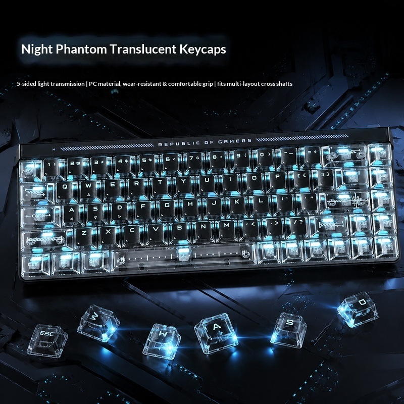 Touches de clavier rétroéclair - Keyboard Gaming Transparent avis et prix