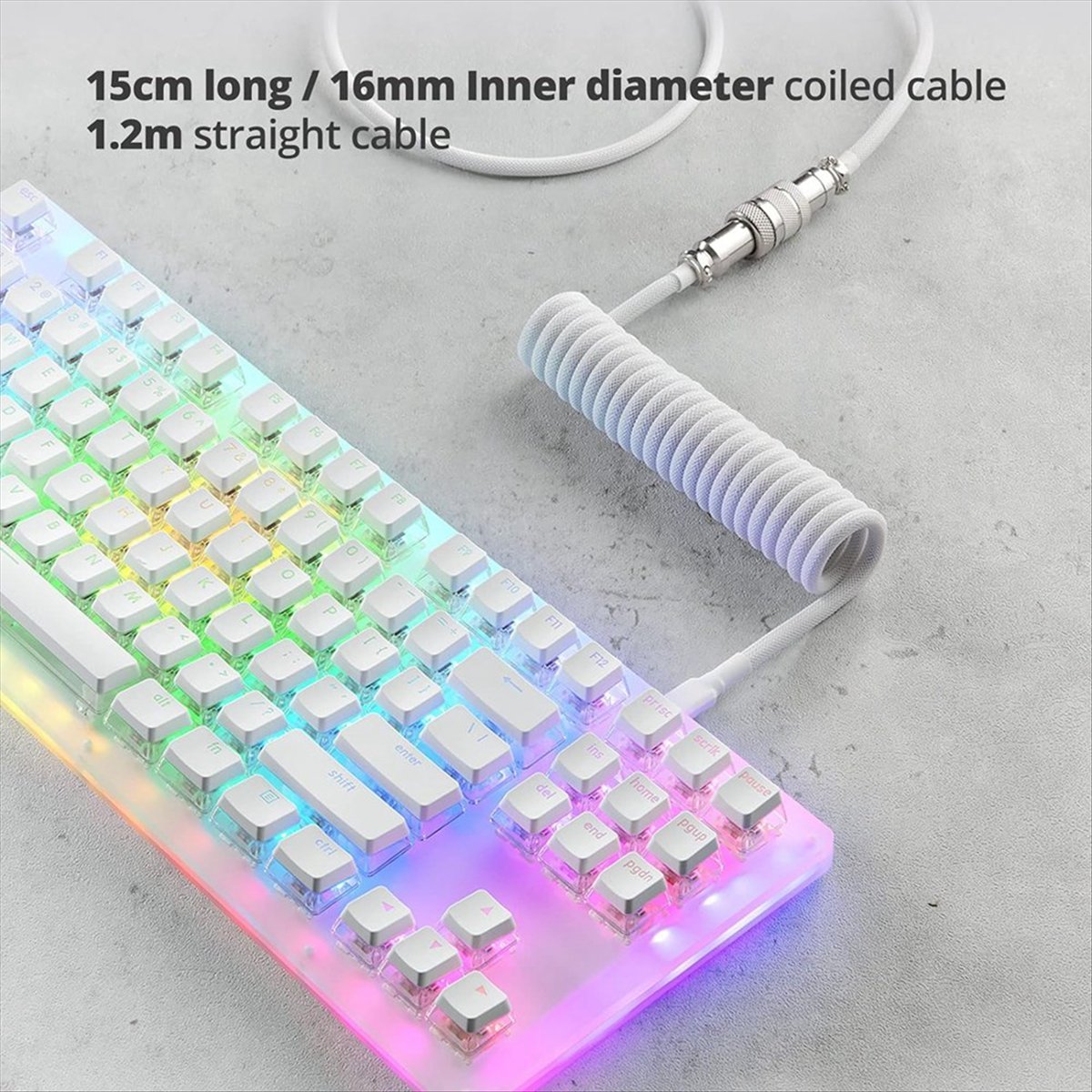 Câble USB Type-C AAAE pour cla - Coiled Usb Cable avis et prix