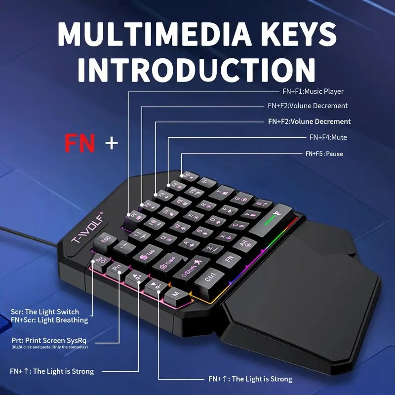FocusOnPC TF900 Convertisseur  - Gaming Keyboard Mobile avis et prix