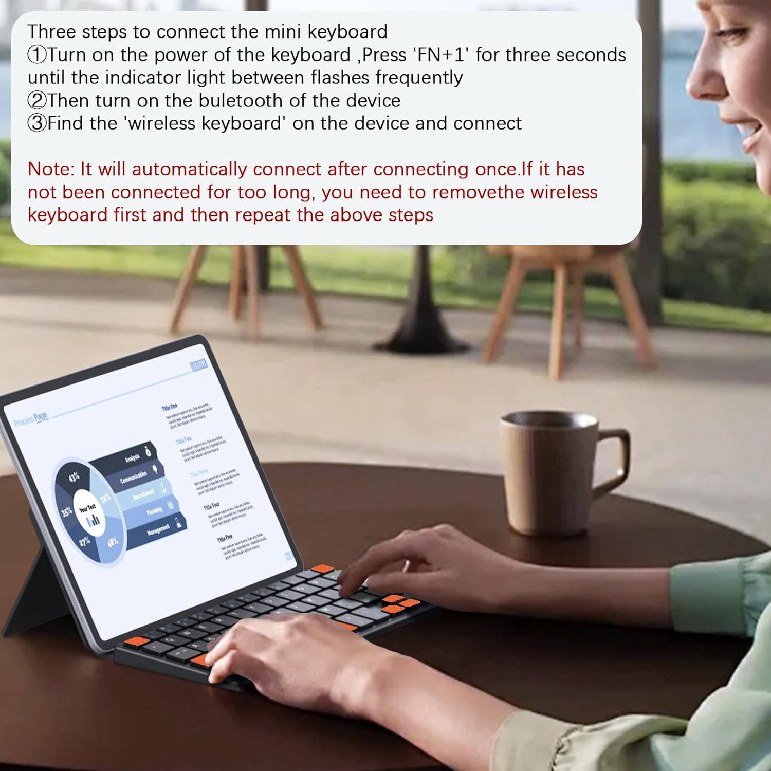 Clavier sans fil pliable pour  - Gaming Keyboard Mobile avis et prix