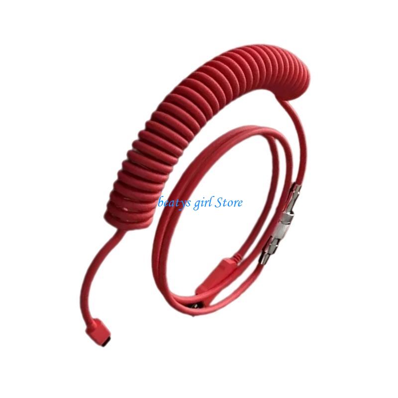 Câble USB type C enroulé C7AB  - Coiled Usb Cable avis et prix