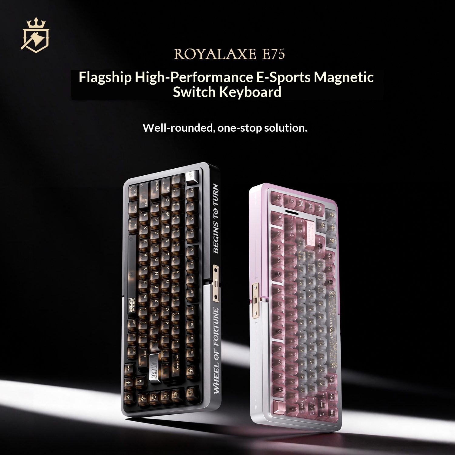 Royalaxe E75 HE coque en alumi - Gaming Keyboard Hall Effect Switches avis et prix