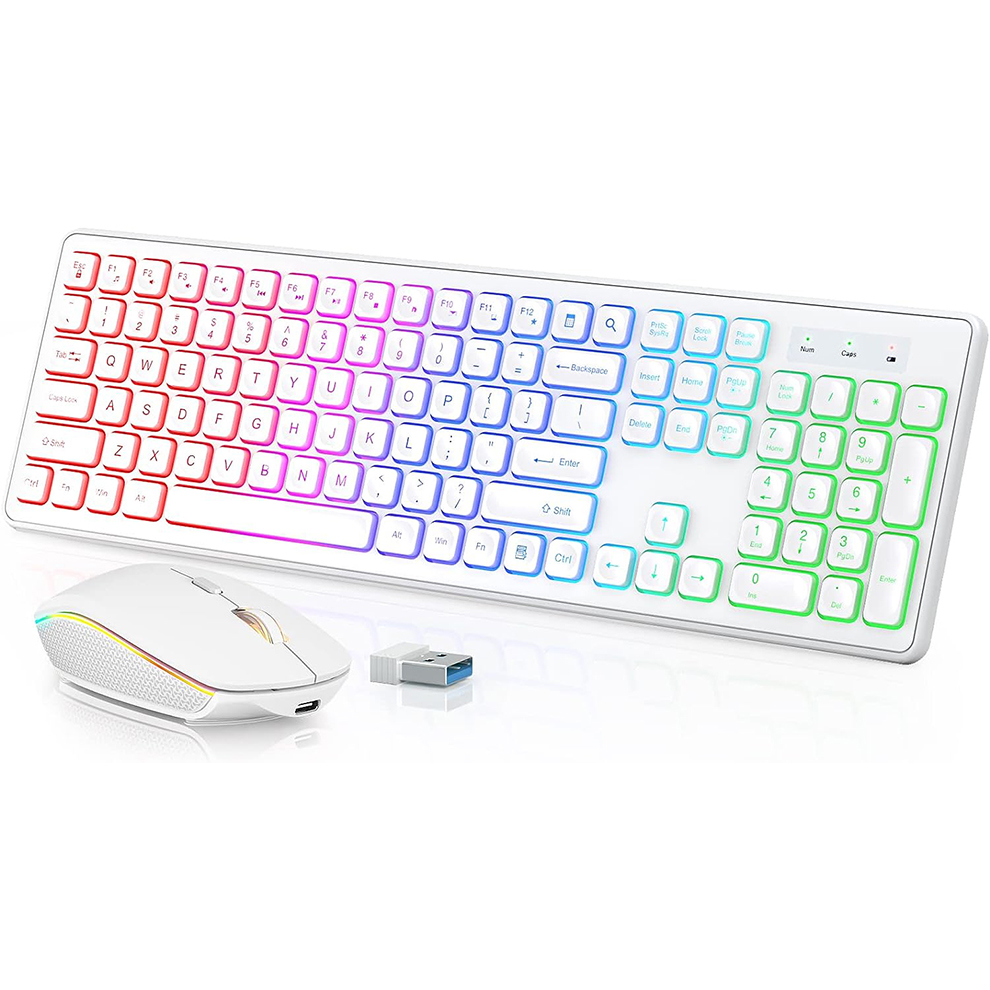 Clavier et souris sans fil rét - Gaming Keyboard And Mouse Wireless avis et prix